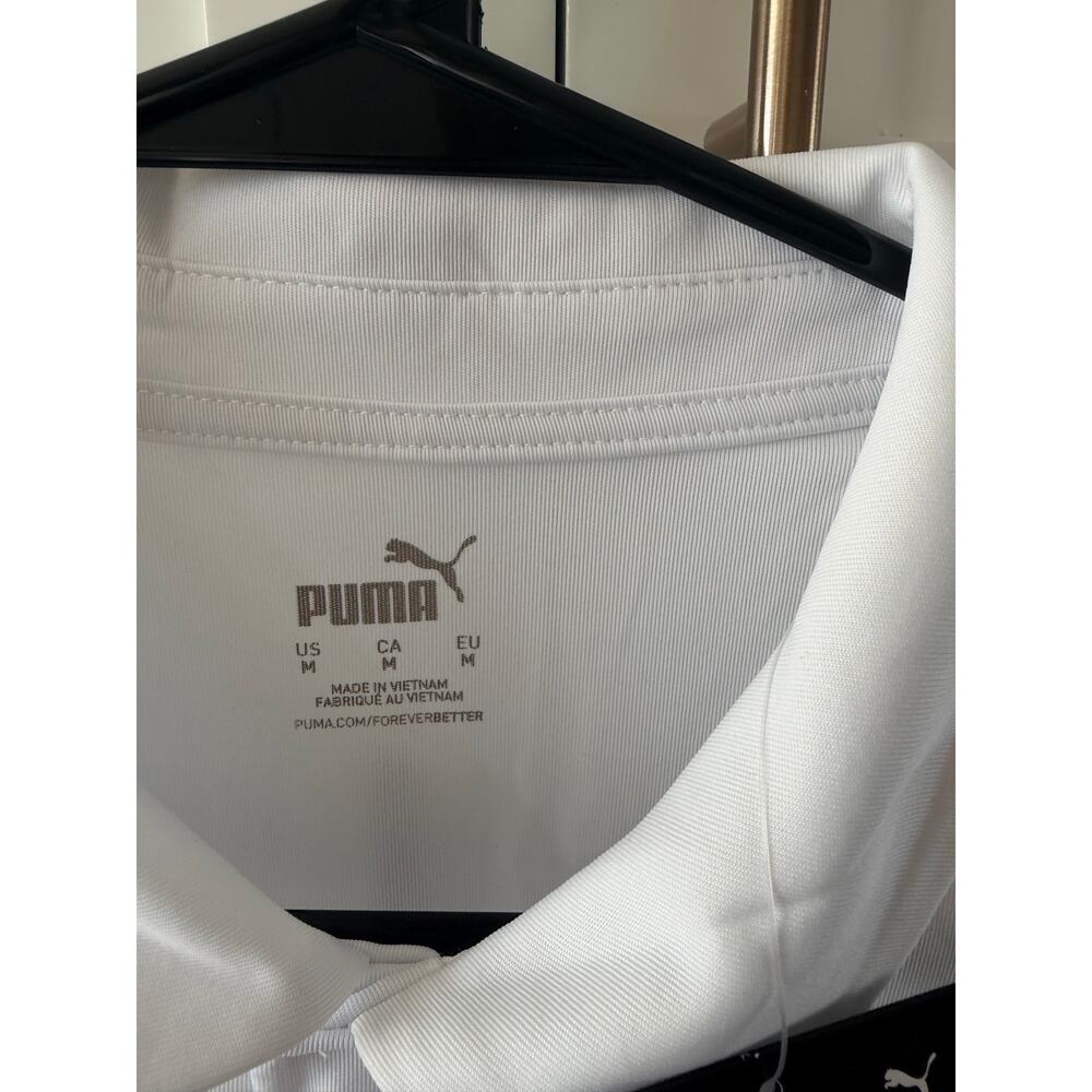 Puma Women's Teamliga Sideline Polo Shirt White Medium - Picture 5 of 11